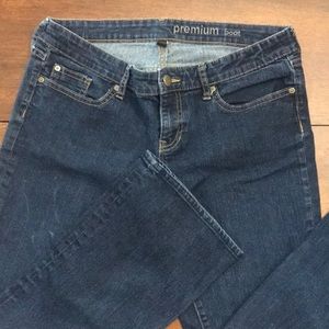 Gap premium bootcut jeans great shape
